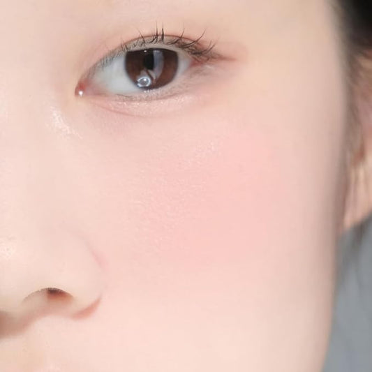 Balmy Cream Cheek No.0 Nudy Apricot | Lightweight, Natural Finish Cream Blush with Blurring Effect | 2.5g