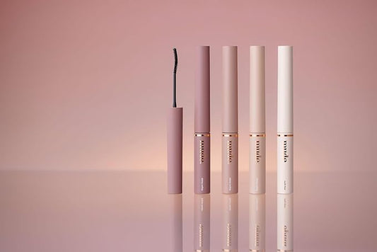 mude Inspire Skinny Curling & Multi-Fixer Mahogany Rosy Brown Mascara Volumizing Curling for Dramatic Lashes Smudge-Proof Water-Proof Stays on All Day (03 Espresso)