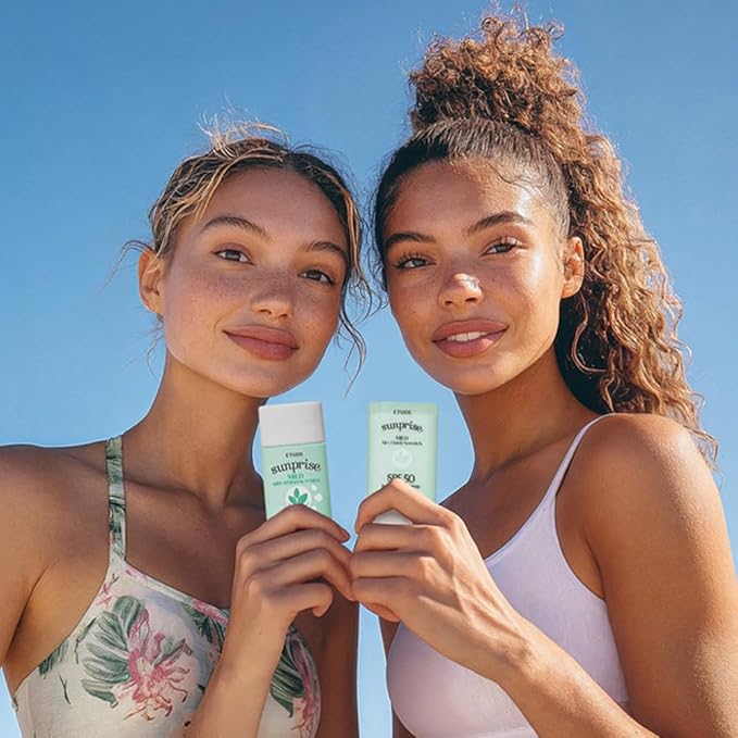 ETUDE Sunprise Mild Airy Finish Sunstick SPF50+ PA++++ Powdery sunscreen, Vegan, Non-Greasy, Sebum Control, Matte Finish, Sensitive Skin Friendly, 19g