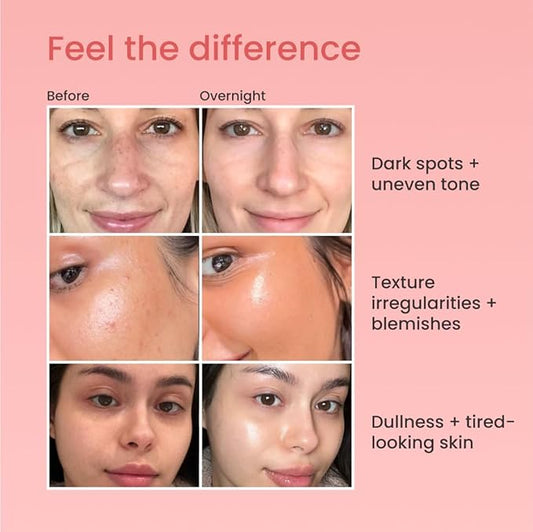 QUIA Collagen + Turmeric Overnight Wrapping Mask Duo – Firming and Hydrating Peel-Off Set for Elasticity, and Glow – Korean Skincare 2 x 75ml