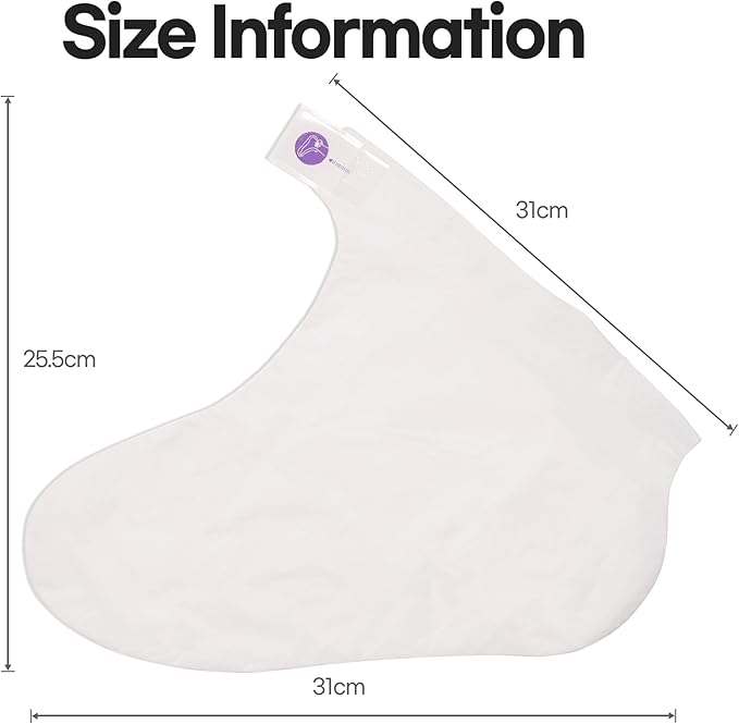 Epielle Hydrating Foot Masks 6 Pairs, Deep Moisturizing Socks for Dry Feet & Cracked Heels, Relieve and Soften with Shea Butter & Jojoba Oil, Korean Skin Care, Spa Set, Self Care Gifts for Women