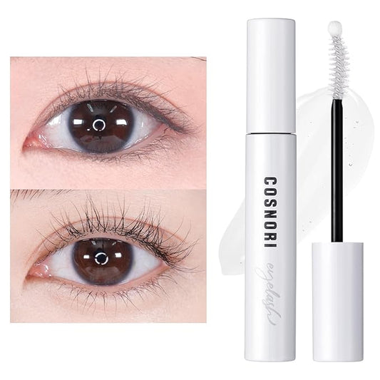 COSNORI Long Active Eyelash Serum - Korean Eyelash Boost Serum - Eyebrow Growth Enhancer for Longer and Thicker - Vegan Prostaglandin Free & Non Irritating - Peptides, Hyaluronic Acid, 0.3 fl.oz.