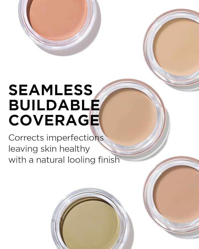THESAEM Cover Perfection Pot Concealer #01 Clear Beige - High Adherence & Coverage Balm, Conceals Blemish & Acne Spots, Matte Finish Sebum Control for Oily and Combination Skin