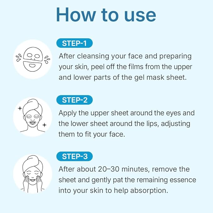 CENTELLIAN 24 Madeca Lab Hyal Waterfull Gel Mask (Hydrating Gel Mask, 4 pcs) – Deep Moisture & Cooling Sheet with 10-Layer Hyaluronic Acid, Korean Skin Care. TECA, Glycerin, Niacinamide.