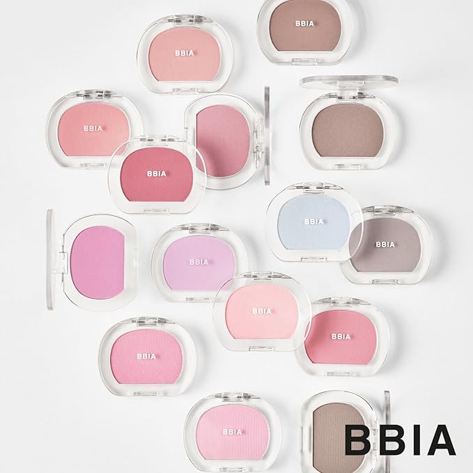 BBIA Last Blush NEW 15 Colors - Cheek Blush Shaping Shading Contour & Highlight Long-Lasting Matte Finish Natural Shades Buildable & Blendable Daily Korean Face Makeup (14 CAPPUCCINO, Pack of 1)