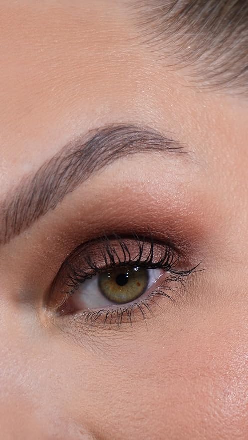 Sandstone Scandinavia Eyeshadow for Sensitive Eyes, Eyeshadow with Long Durability, Allergy Certified, Fragrance-Free and Vegan Eye Make-Up, Hypoallergenic Make-Up (563 Espresso)