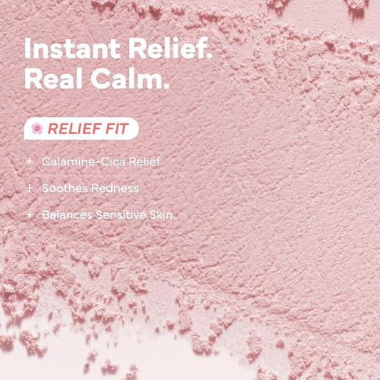 SAM’U PH Sensitive Relief Fit Face Mask – Redness-Reducing & Calming Vegan Sheet Mask with 5 Cica Complex and Tea Tree, Soothing Travel-Friendly Korean Skincare (5 Sheets)