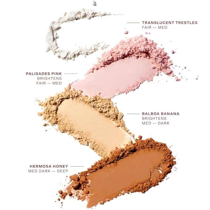 Tower 28 GetSet™ Talc-Free Setting + Brightening Pink Powder – Blurring, Soft Matte, Sweat-Proof & Transfer-Proof – Hydrating, Sensitive Skin Safe, Vegan & Cruelty-Free – Palisades Pink