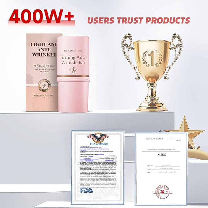 Peunitory Eye Balm Stick,Under Eye Cream Anti-Wrinkle Firming Treatment | Dark Circle Brightener | Hydrating (0.32oz)