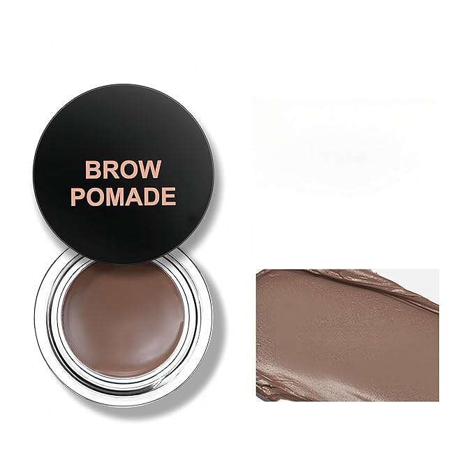 MAEPEOR Eyebrow Pomade 6 Colors Matte Smooth Full-pigmented Brow Pomade Long Lasting Waterproof Natural Brow Gel for All Skin Types and Tones (Matte, 05 Blonde)