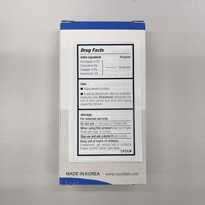 ROUND LAB Birch Juice Moisturizing Sun Stick SPF 50 | Korean Sunscreen Stick for face and body, No White Cast, Outdoor & Travel-Friendly 0.67oz