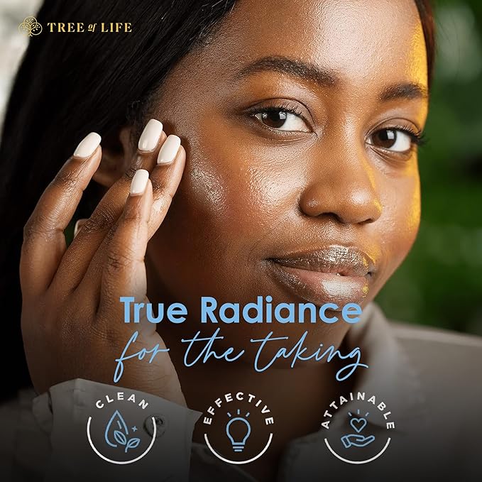 Tree of Life Beauty Hyaluronic Acid Serum, Skin Brightening Face Oil for Dark and Age Spots, Facial Serums for Dry and Sensitive Skin Care with Vitamin E for Soft Smooth Skin, 2 Fl Oz, (Pack of 2)