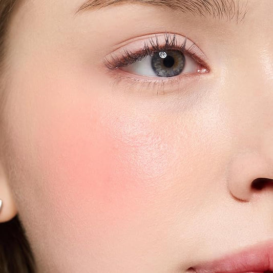 DEARDAHLIA Petal Drop Blush (Wavy) - Vegan Weightless Liquid Blush with Long-lasting Pigment, Buildable and Skincare-Infused Fomula. Natural Flush, and Dewy Finish. Korean Makeup for Cheeks. 0.14 oz