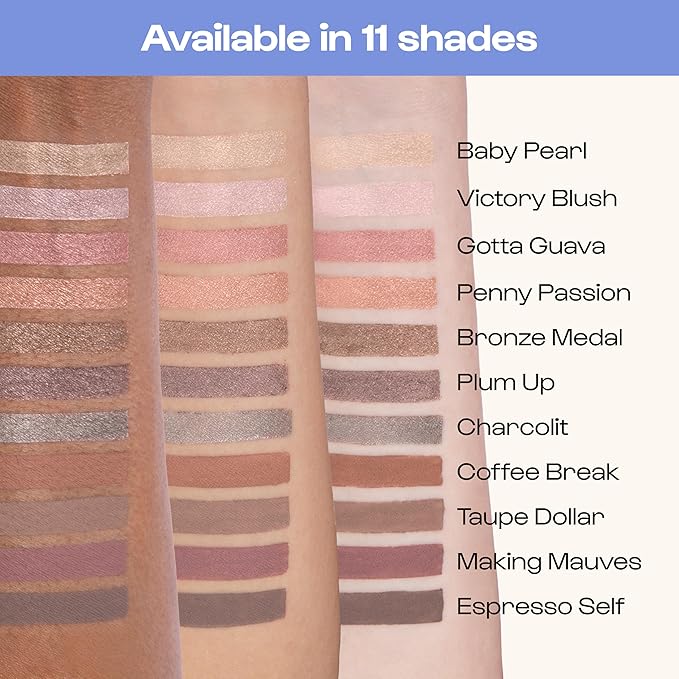 ALLEYOOP 11th Hour Waterproof Cream Eyeshadow Stick – Long-Lasting Eye Shadow Pencil & Eyeliner, Cream to Powder Stick & Highlighter – Smudge-Proof Eyeshadow Matte, Making Mauve Matte