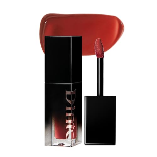 DINTO Blur-Glowy Lip Tint - Glossy Finish, Hydrating, Long Lasting, Lightweight Texture, Non-Sticky, Vegan & Cruelty-Free, K beauty (209 Fides, 0.11 fl.oz) (30 colors)