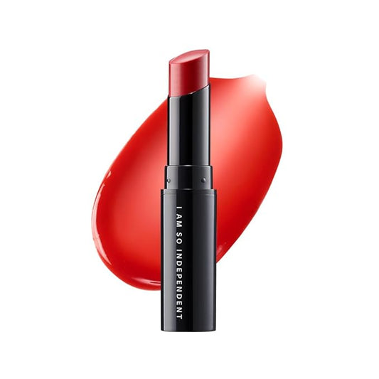 ISOI Bulgarian Rose Lip Treatment Balm (Sunset Orange), Tinted Balm for Dry Lips, Korean Skincare (0.18 oz, 5g)