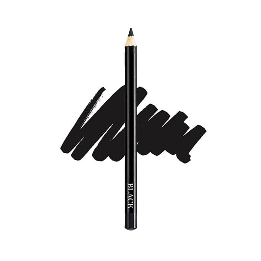Vera Moore Slim Eye Liner Pencil, Smooth Formula, Hypoallergenic and Vegan, Smudge-Proof and Waterproof Application, Bold and Defined Lines Eyeliner, (0.05 Oz) (Black Eyeliner)