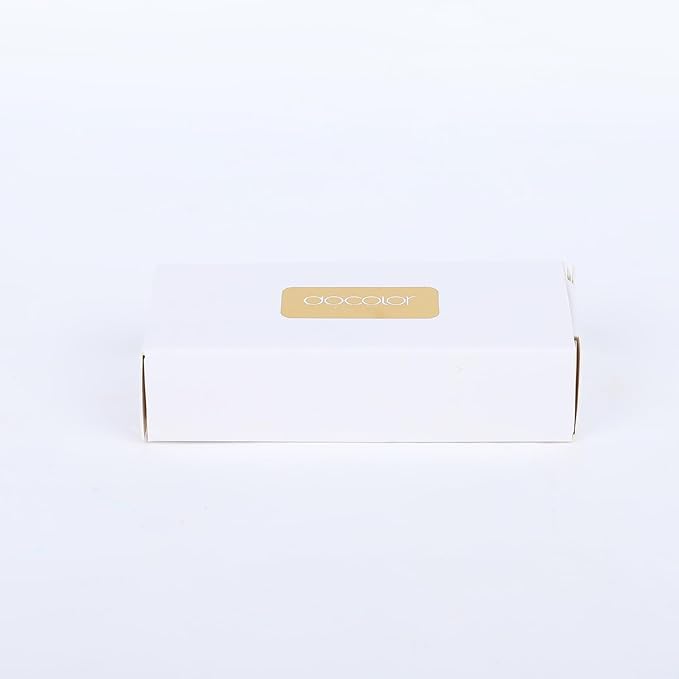 Docolor Foldable Eyelash Comb Separator Folding Lash Comb Eyebrow Mascara Applicator Eyelash Definer Arc Designed Cosmetic Brushes Tool