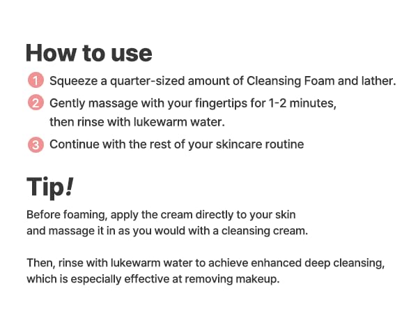 S.NATURE AQUA RICE FOAM CLEANSER | Facial Cleanser, Rice Extract Rice Powder Cleanser with Mild Cleansing, Glycerin,Vegan, Face Wash, Korean Skincareㅣ 160ml 5.4 Fl Oz