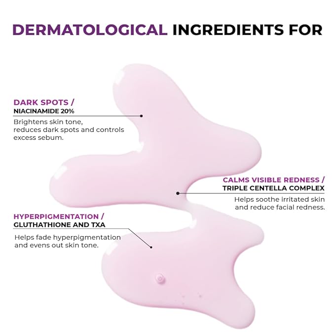 JUMISO Niacinamide 20 Serum - Korean Face Serum with Glutathione, TXA Tranexamic Acid and Centella Complex - Reduces Pigmentation, Uneven Skin Tone, Pore Care for Sensitive Skin, 1.35 fl.oz.