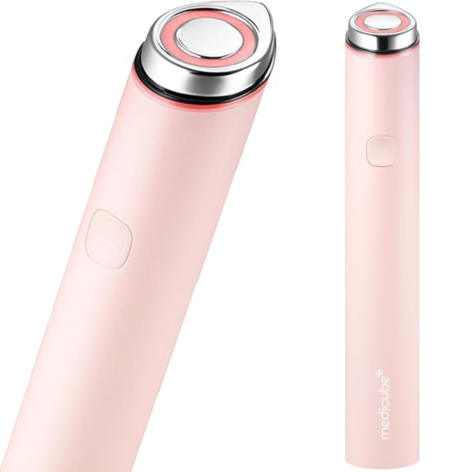 medicube Mini Booster Pro Pink | Affordable At-Home Facial Skin Care Tool for Beginners - Portable Glow Booster for Glass Skin, Boosting Absorption, Korean Skin Care for Teens