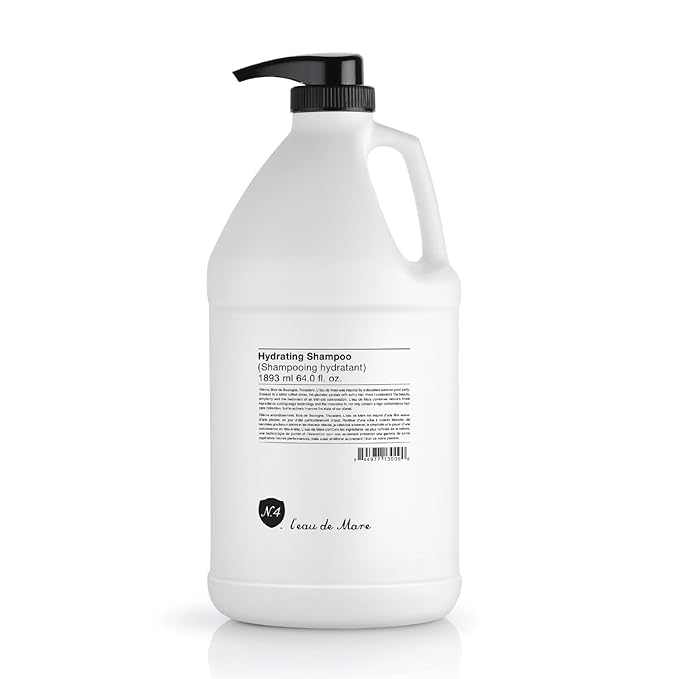 Number 4 Hydrating Shampoo, Shampoo for Women and Men. Sulfate, Gluten, & Paraben Free. Moisturizing & Color Protecting, 64 oz