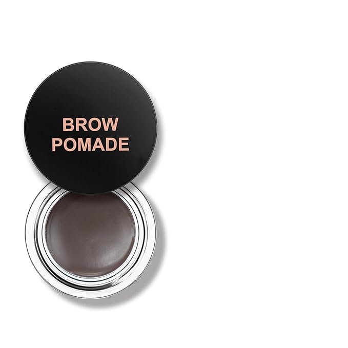 MAEPEOR Eyebrow Pomade 6 Colors Matte Smooth Full-pigmented Brow Pomade Long Lasting Waterproof Natural Brow Gel for All Skin Types and Tones (Matte, 04 Soft Brown)