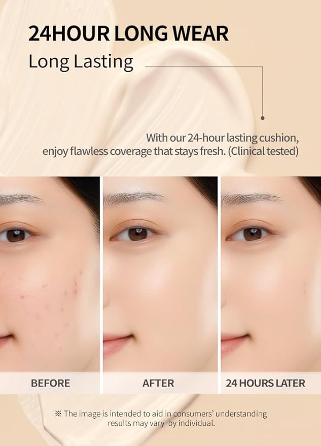 Mesh tight up cushion foundation 01, light beige, Korean compact foundation, natural coverage, glow, sweat proof makeup, long lasting, all skin type