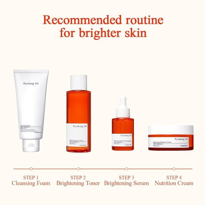 Pyunkang Yul PKY Radiance Vita Serum, 1 Fluid Ounce – Hydrating Serum for Dry Skin with Hyaluronic Acid, Niacinamide, Panthenol, Pearl Extract, 24-Hour Moisturizing and Elasticity Care, EWG Green