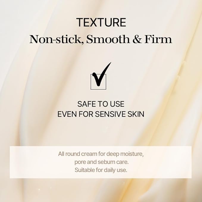 mixsoon Bean Cream - Intensive Moisture Face Cream For Smooth, Nourished Skin, Pore & Sebum Care - Korean Skincare For Glass Skin - Non-sticky (2.19 Fl. Oz / 65ml)