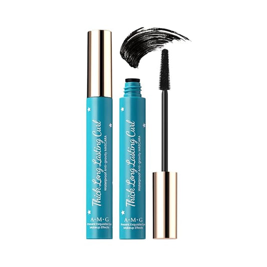 False lash Mascara - Anti-gravity mascara volume and length waterproof, Long Lasting beauty Make up, Curl Keeper Black,Eye Lash Enhancer Curl & No Clumping, Smudge Proof Tubing Mascara All Lash Types
