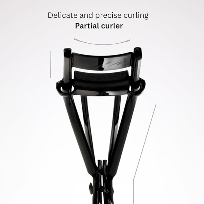 Soo Ador okhee SO-OK Precision Lash Half Curler – Inner & Outer Corner Eyelash Curler for Detailed, No-Pinch Curling