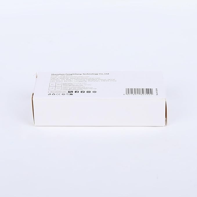 Docolor Foldable Eyelash Comb Separator Folding Lash Comb Eyebrow Mascara Applicator Eyelash Definer Arc Designed Cosmetic Brushes Tool