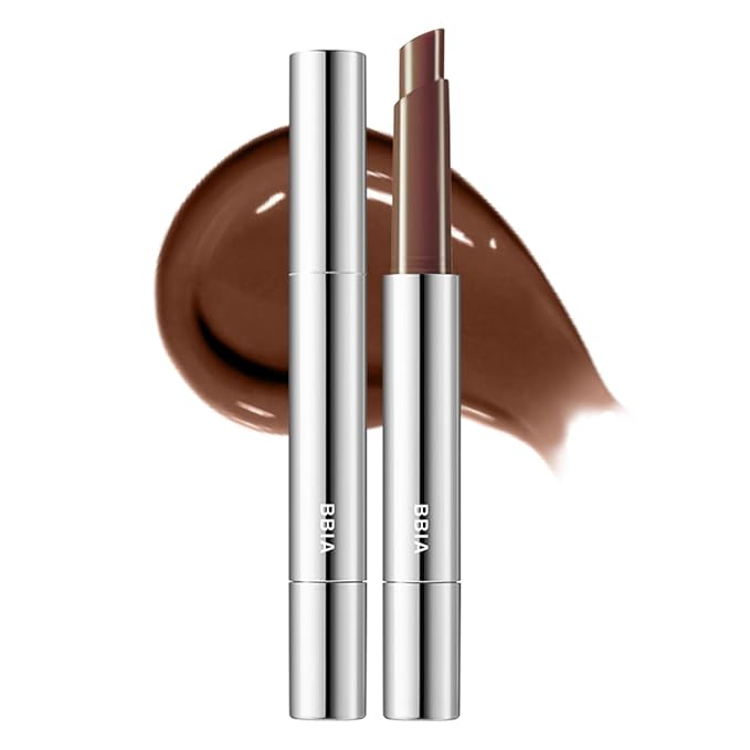 BBIA Over Glaze Stick - Lip Plumping Gloss Melting Balm Lipstick, Intensive Volume Up, High Shine & Glossy, Ultra Watery Moisturizing & Volumizing, Glowy Texture, Korean Lip Makeup (06 CHOCO GLAZE)