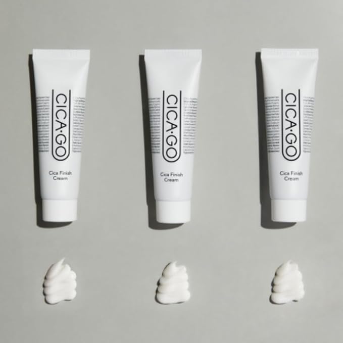 Cica Finish Cream, Lightweight & Soothing & Hydrating Korean Moisturizer with Centella Asiatica for Sensitive Skin, Barrier Repair Cream, Korean Skincare Moisturizer (1.69 fl.oz, 50ml)