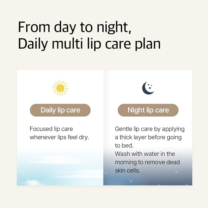 mixsoon Natural Bean Lip Mask Balm Lip Moisturizer For Dry Lip Korean Skin Care 0.38 fl. oz. / 11g