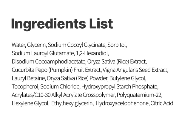 S.NATURE AQUA RICE FOAM CLEANSER | Facial Cleanser, Rice Extract Rice Powder Cleanser with Mild Cleansing, Glycerin,Vegan, Face Wash, Korean Skincareㅣ 80ml 2.7 Fl Oz