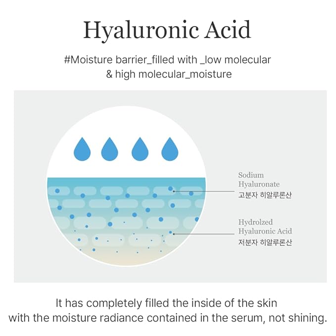 Master Serum Moisturizing Serum 3 Ingredients, Healthy Skin and Improve Skin Barrier | Cruelty Free Korean Glass Skincare (1.01 Fl Oz)