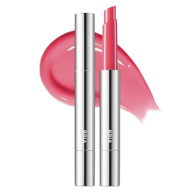 BBIA Over Glaze Stick - Lip Plumping Gloss Melting Balm Lipstick, Intensive Volume Up, High Shine & Glossy, Ultra Watery Moisturizing & Volumizing, Glowy Texture, Korean Lip Makeup (08 BERRY GLAZE)