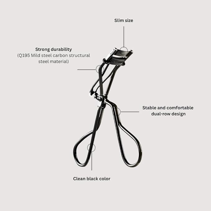 Soo Ador okhee SO-OK Precision Lash Half Curler – Inner & Outer Corner Eyelash Curler for Detailed, No-Pinch Curling