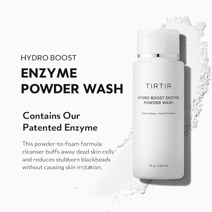 TIRTIR Hydro Boost Enzyme Cleansing Powder, 2.64 Oz