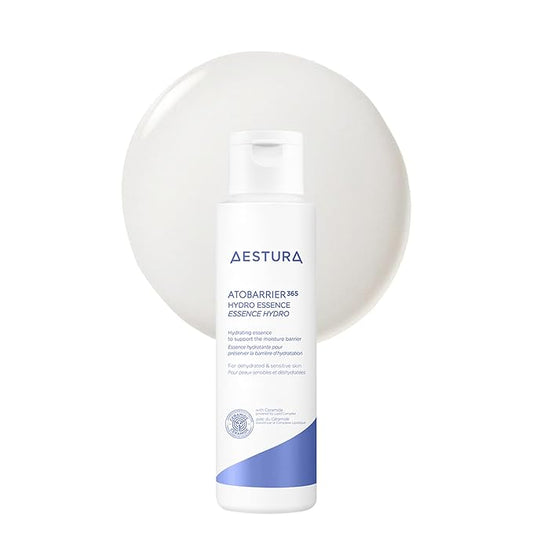 AESTURA ATOBARRIER365 Hydro Essence with Hydrating Amino Acids | Lightweight Formula, Deep Hydration, Suitable for Dry & Sensitive Skin, Non-Comedogenic, 100ML / 3.38 fl. oz.