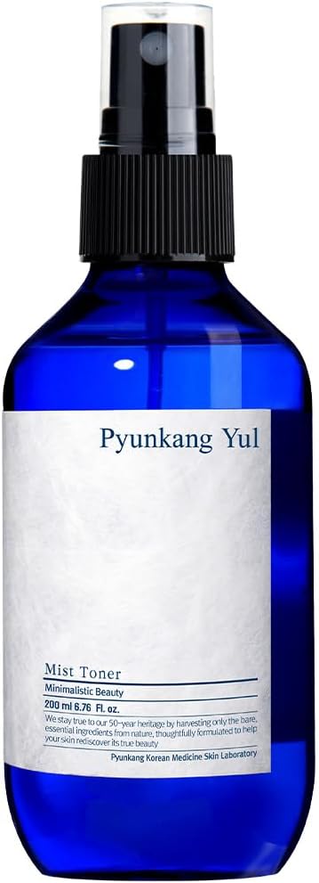 Pyunkang Yul Facial Mist Toner 6.8 Fl. Oz - Face Moisturizer Skin Care Korean Spray Toner for Oily and Combination Skin Types - Astringent for Face Certified as a Zero-Irritation - Watery Texture