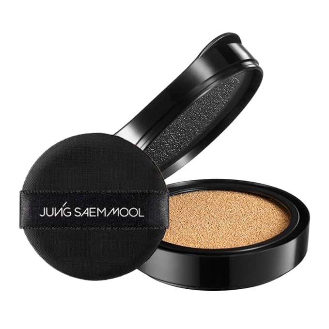 JUNG SAEM MOOL Essential Skin Nuder Cushion 25 Bronze 0.49 Fl Oz (Refill Only, SPF 50 Broad Spectrum) | Natural Radiant Finish, Lightweight Hydration, Korean Cushion Foundation