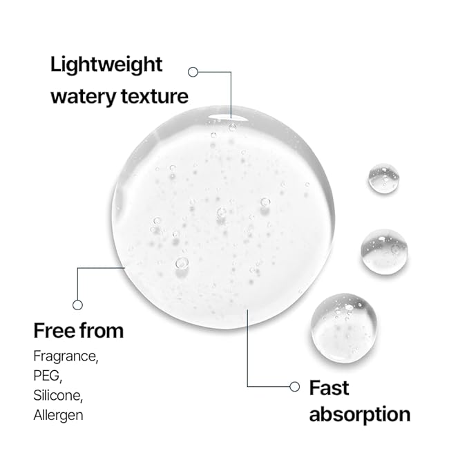 NDP Ultra Fine 10,000 PPM Hyaluronic Acid For 72 Hour Hydration, Clinically Proven Korean Hydrating Serum with 8D HA Complex, Plumping, Moisturizing Serum for Dry & Sensitive Skin, 30ml (1.01oz)