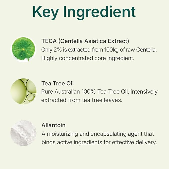Centellian 24 Madeca Powder Tea Tree AC (Soothing Powder, 0.21 oz) – Oil Control & Pore-Tightening for Acne-Prone Skin, Korean Skin Care. Hyper-TECA™ Tea Tree, Allantoin.