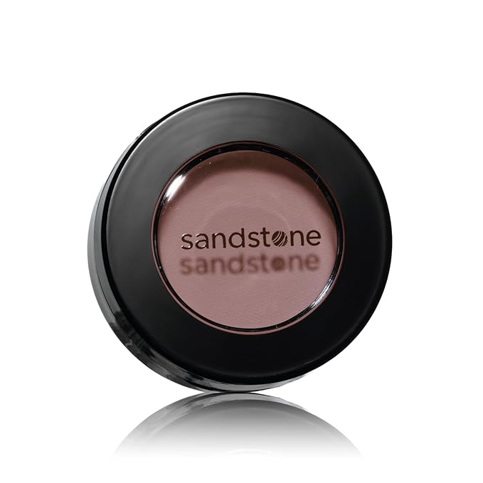 Sandstone Scandinavia Eyeshadow for Sensitive Eyes, Eyeshadow with Long Durability, Allergy Certified, Fragrance-Free and Vegan Eye Make-Up, Hypoallergenic Make-Up (414 Light Rose)