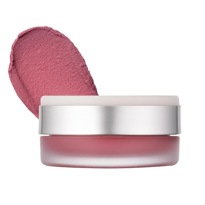 Heart Percent Dote On Mood Custom Lip & Cheek Single – Blendable & Buildable Soft Velvety Matte Cream Blush (Fog Pot), Long-Lasting Lightweight Multi-Use & Lip Tinted Balm 4.7g, M03. Fog Pink