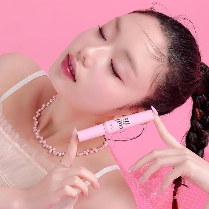 ETUDE Curl Fix Mascara, Lash Mascara, Strong Curl Up, Long-Lasting, Waterproof, Light-Weight, Korean Makeup, Beauty, Vegan Certified, Black (0.27 Fl Oz)