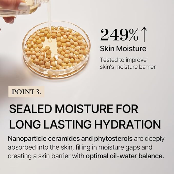 mixsoon Soybean Milk Serum - Bean Essence No.2 Nourishing Serum, Korean Skincare for Glass Skin - (1.69 fl.oz / 50ml)